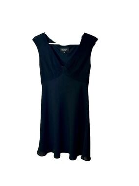 laundry by Shelli Segal little black dress Size 10 normcore